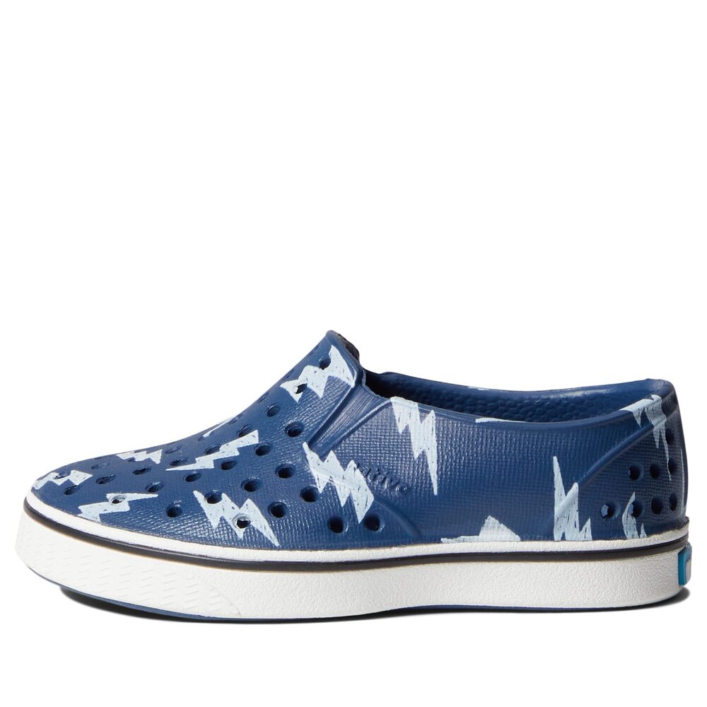 Native Shoes Boys Miles Print Sneakers Blue Toddler 4